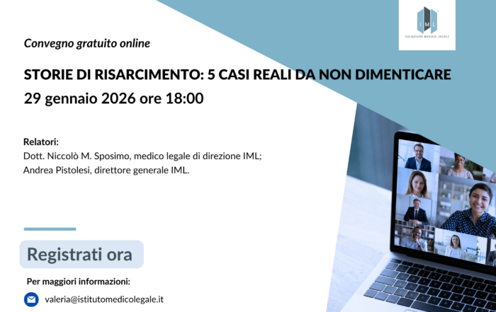 webinar medico legale