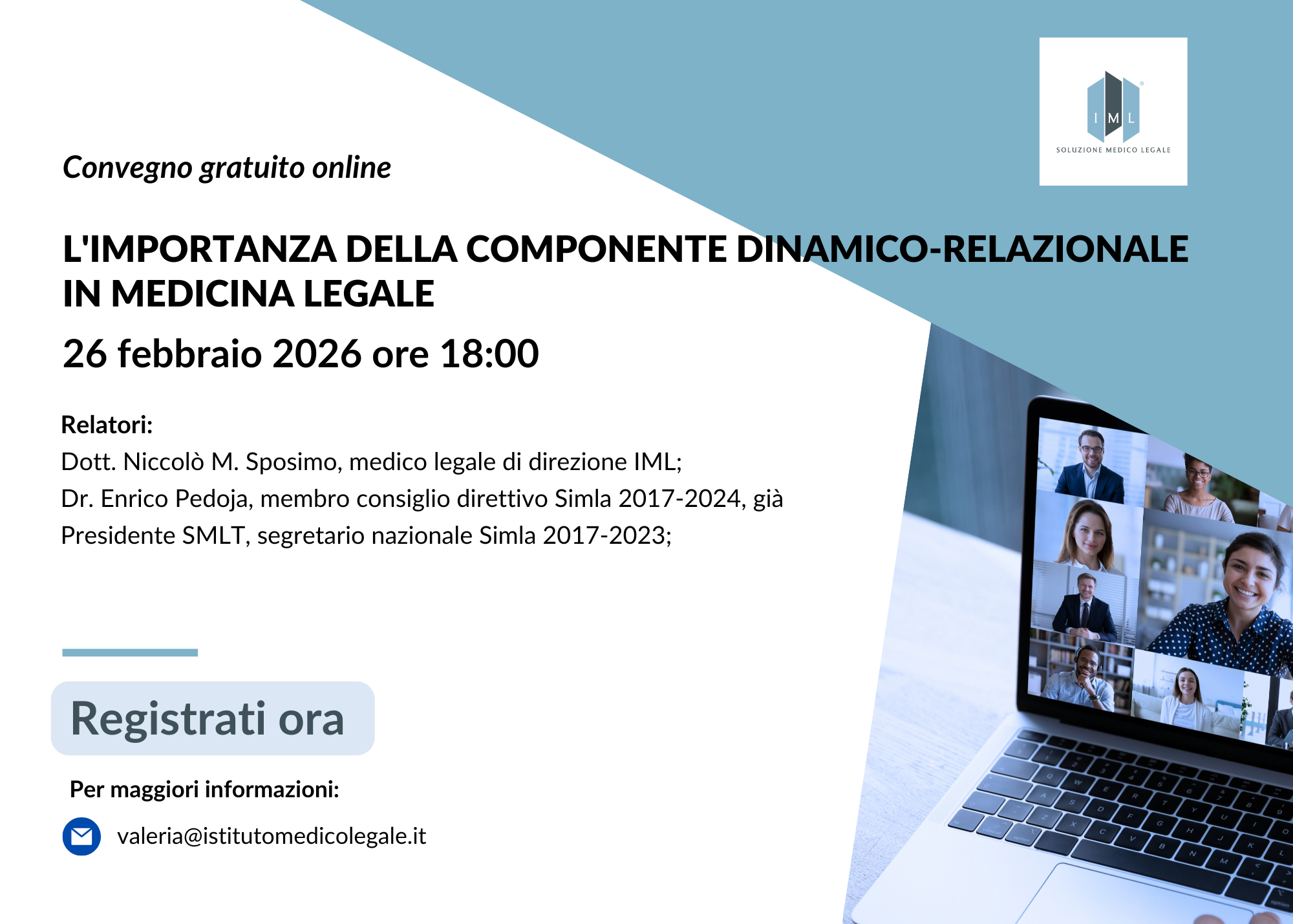 Webinar medico legale